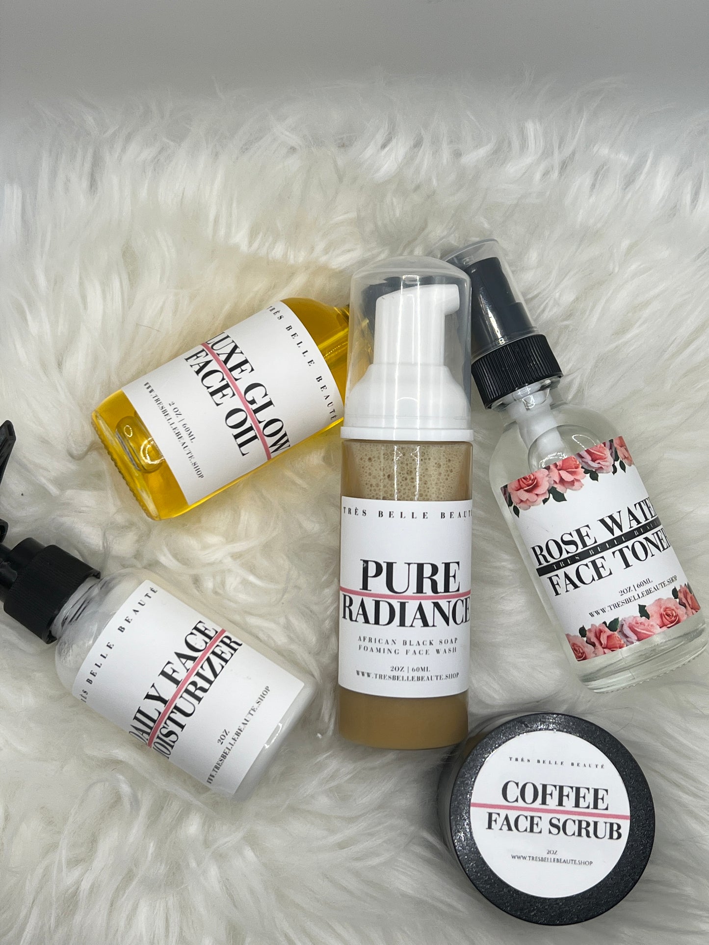 Pure Radiance Foaming Face Wash Deluxe (African Black Soap)