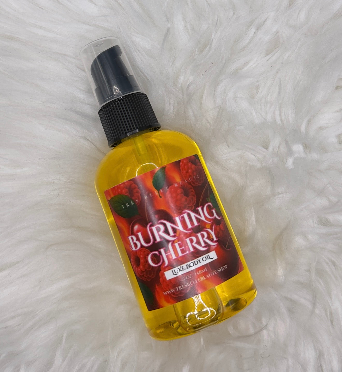 Burning Cherry Body Oil