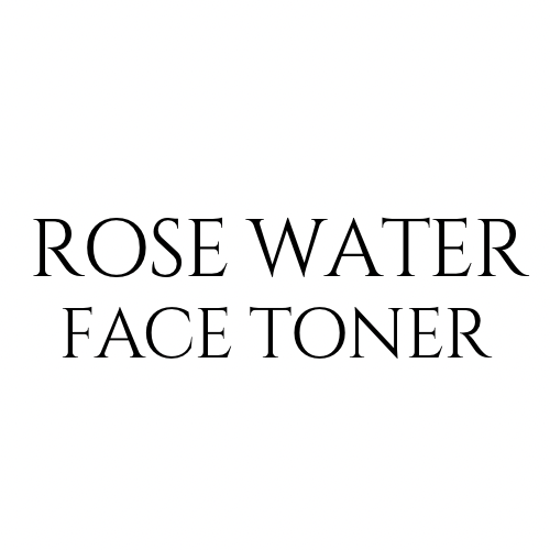 Rose Water Toner