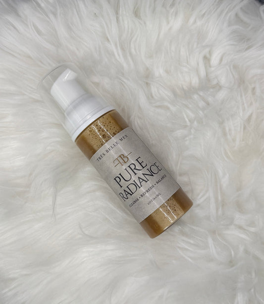 Pure Radiance Foaming Face Wash (African Black Soap)